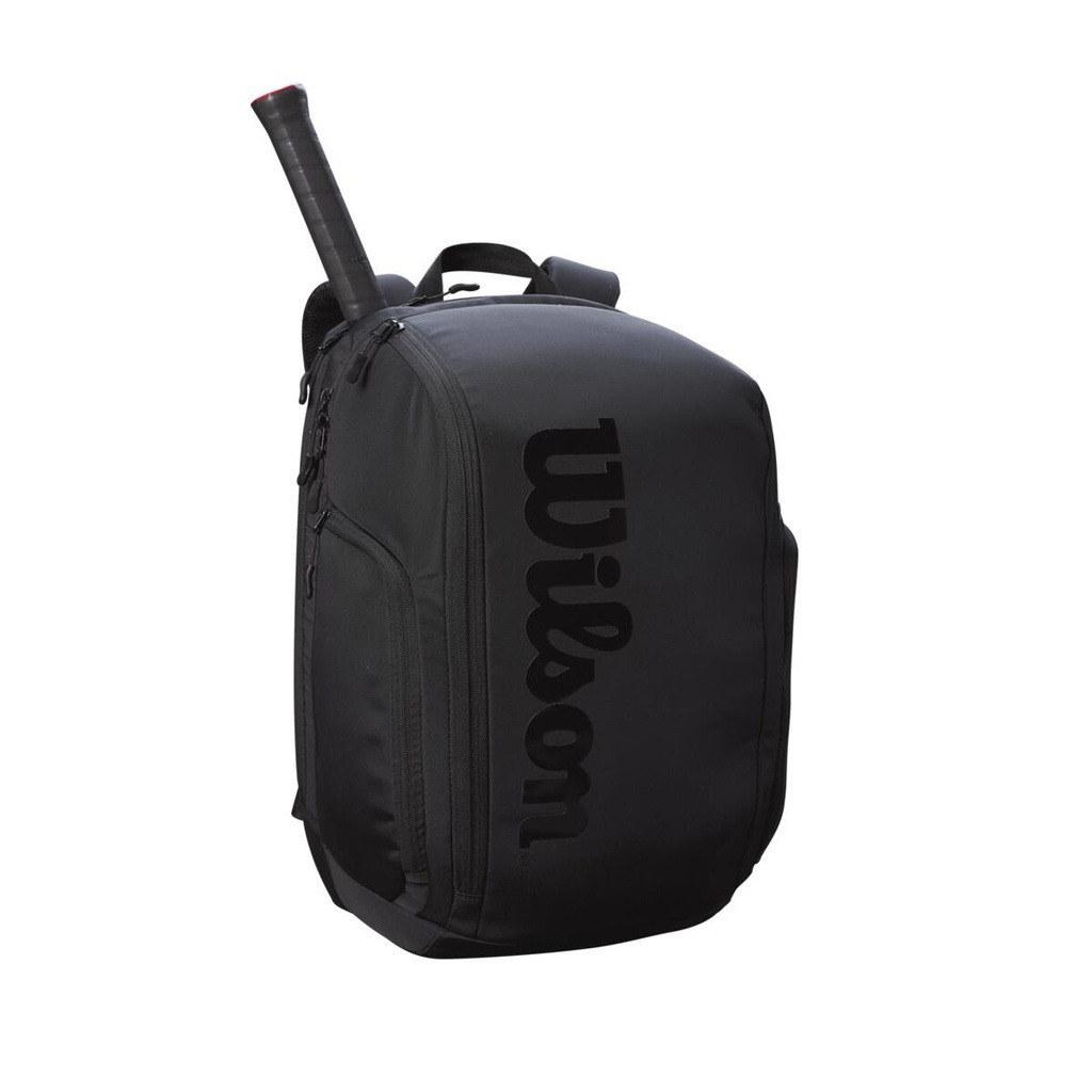 Bolso de Tenis Wilson Super Tour Backpack Pro Staff Negro