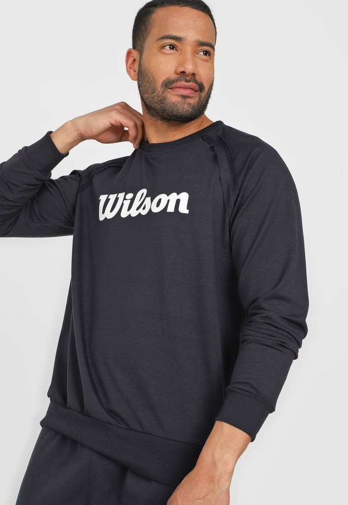Sudadera Wilson con Cierre French Terry Caballero 98483 Azul Marino