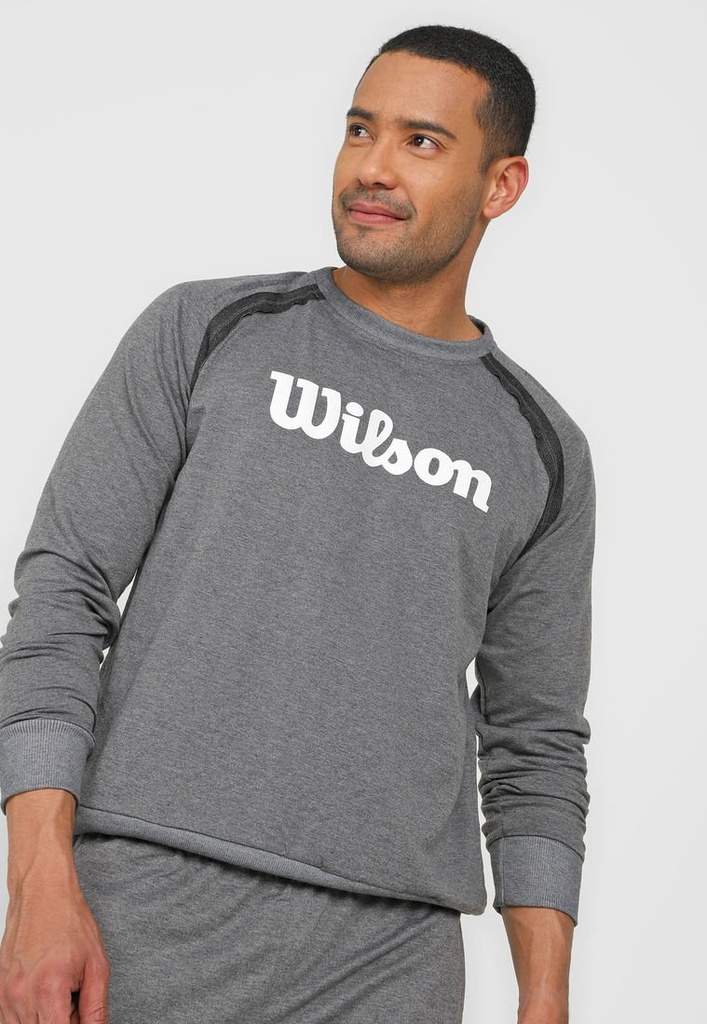 [WT98494] Sudadera Wilson C/R French Terry Caballero Oxford (L)