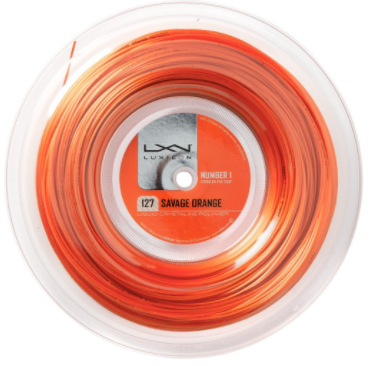 Cuerda Luxilon Savage Orange 127 rollo 200m