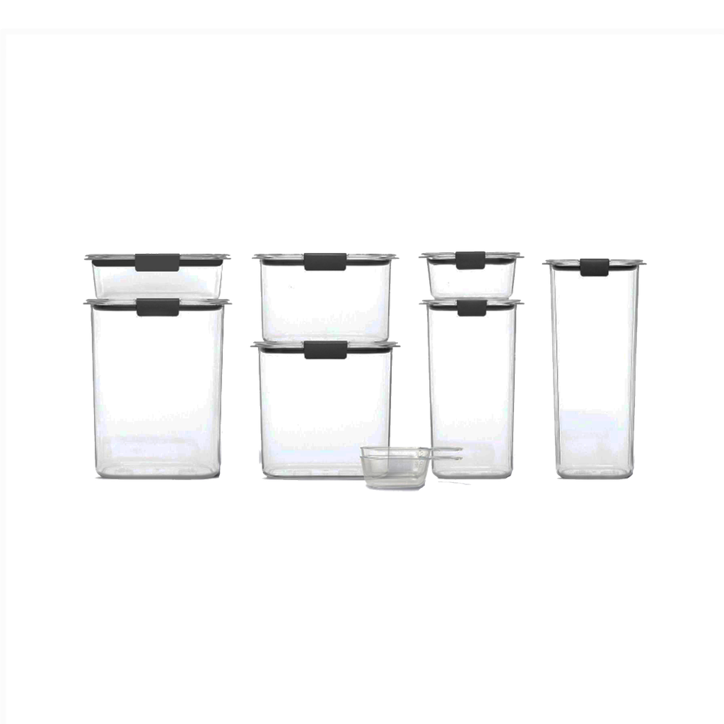 Set de Envases Rubbermaid Brilliance 7 pcs
