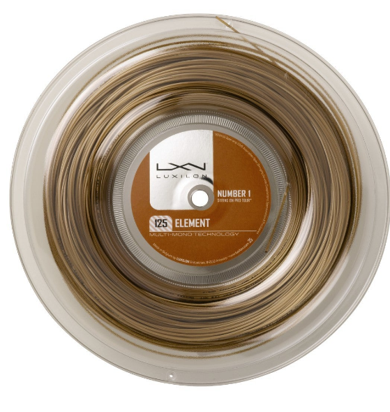 Cuerda p/Raqueta Wilson Luxilon Element 125 200m (REEL)