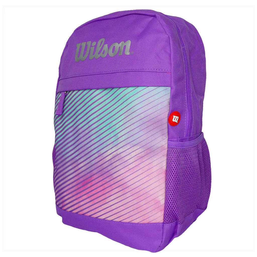 [65.010704LI] Bolso Morral Escolar Universitario Castillo Dama Wilson (LILA)