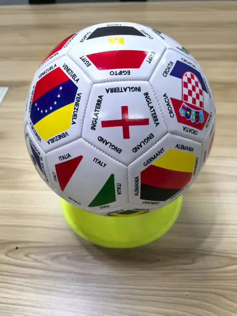 [93000] World Cup Flags Soccer Ball #5