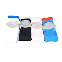 Medias Rs 3/4 Orbit Colores Surtidos Paquetes de 6 Pares