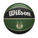 Balón de Basket Wilson NBA Tribute Mil Bucks NO.7
