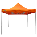 Marco de Hierro para Toldo 16Kg K-Pop 3x3 m + Tela Premium para Techo de Toldo de Hierro K-Pop 3x3 m (BLANCO) (copia)