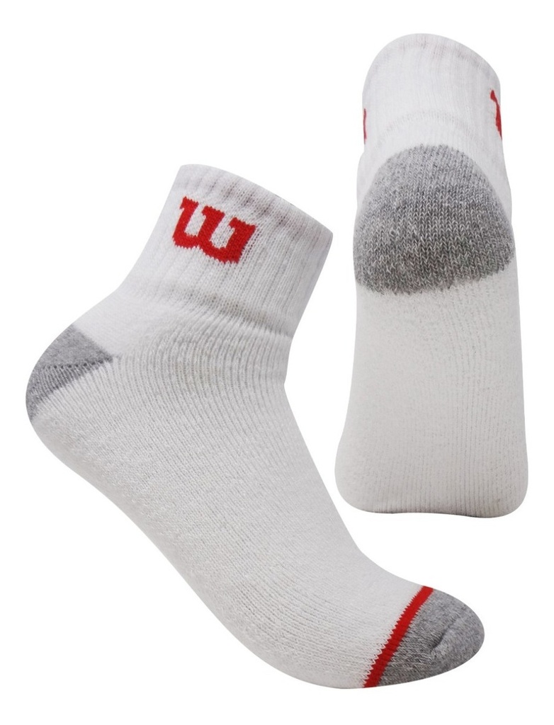 Calcetin/Media caña de fibra sintetica Wilson Unisex X3 Unitalla