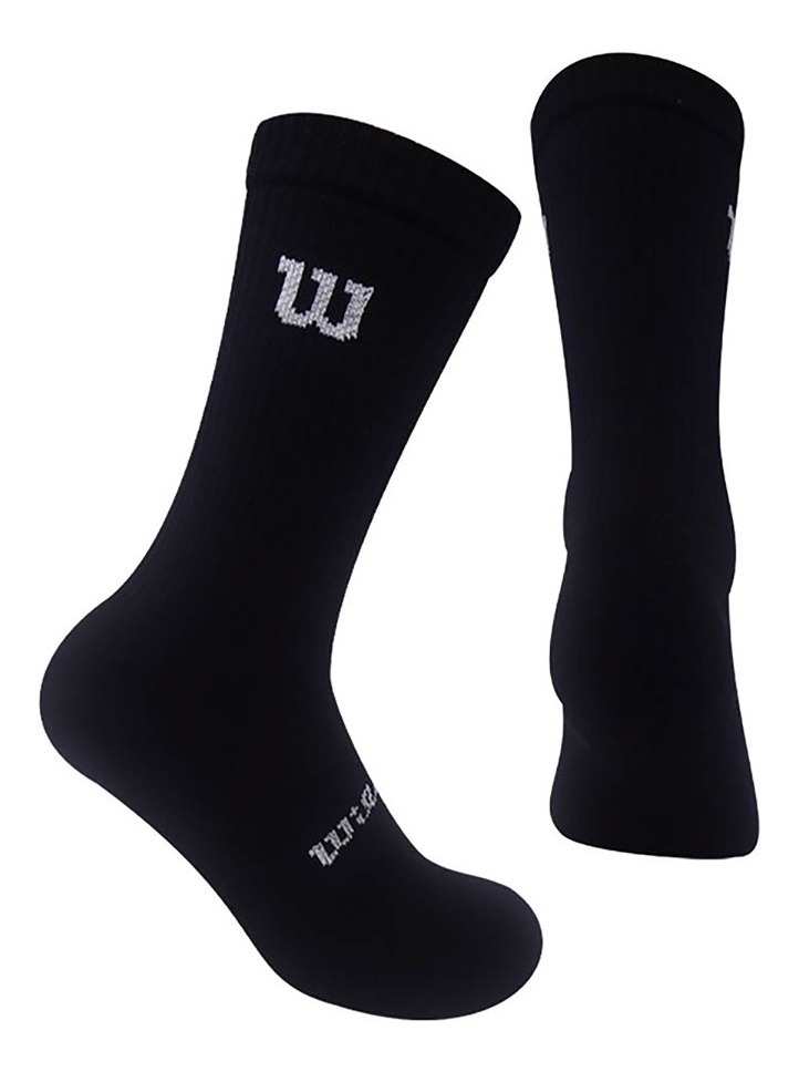 Medias tobillera deportiva de algodón Wilson Unisex X3 Unitalla