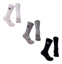 Medias largas de fibra sintetica Wilson Unisex X3 Unitalla