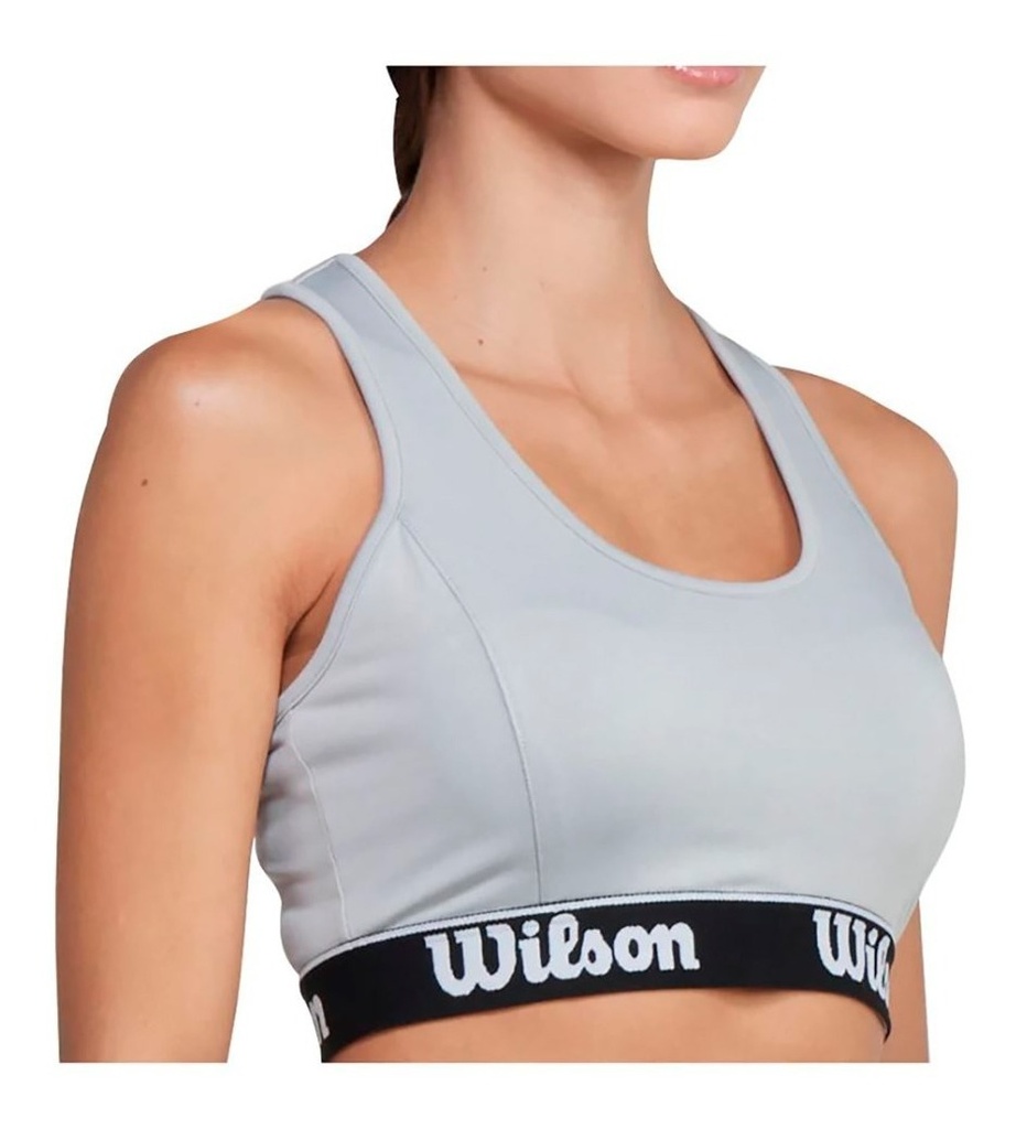 [WT06017] Top Elástico Deportivo Wilson 06006 Blanco (copia) (L)