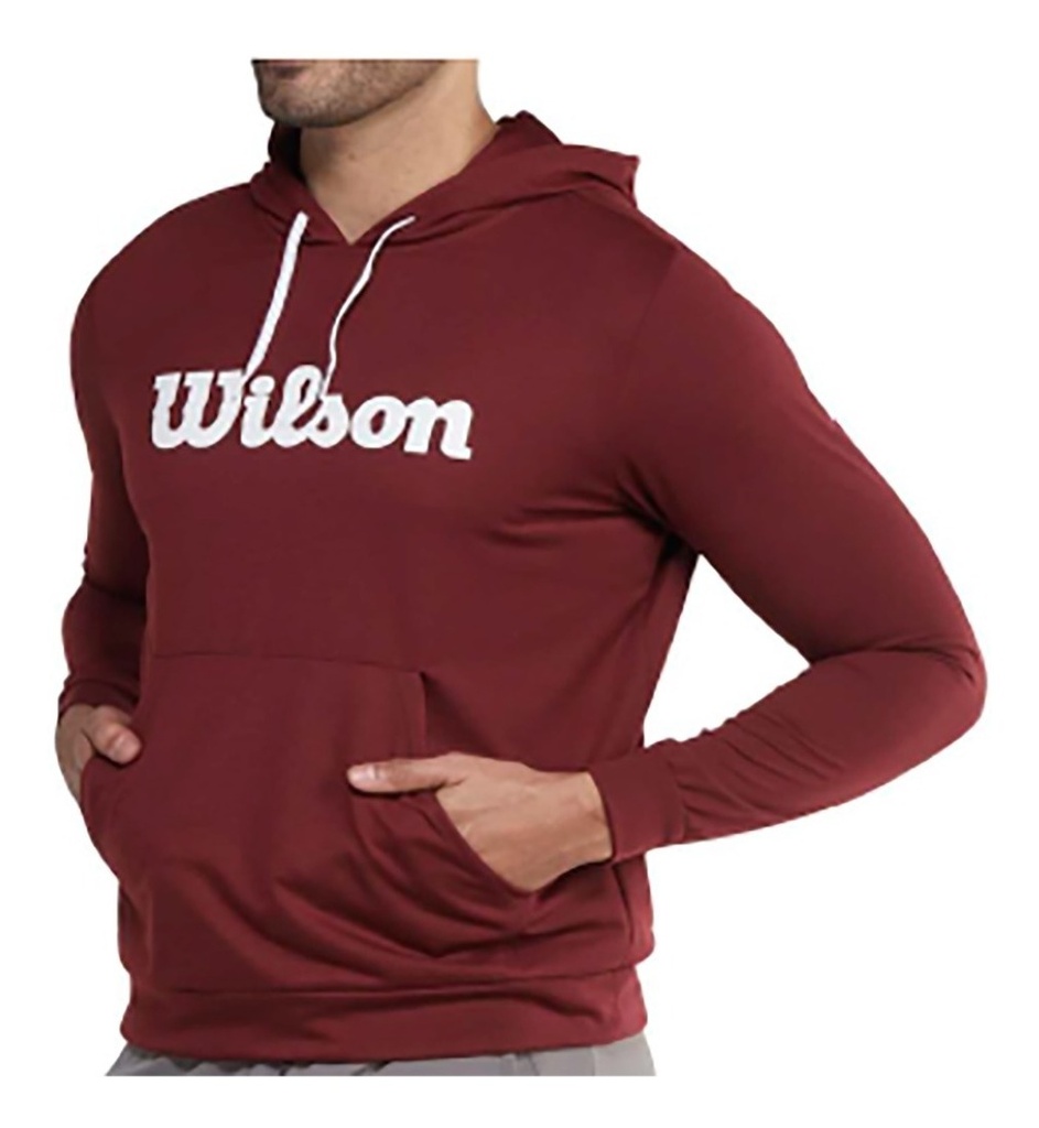 Buzo Con Capota Wilson French Terry Caballero 05757 Negro (copia)