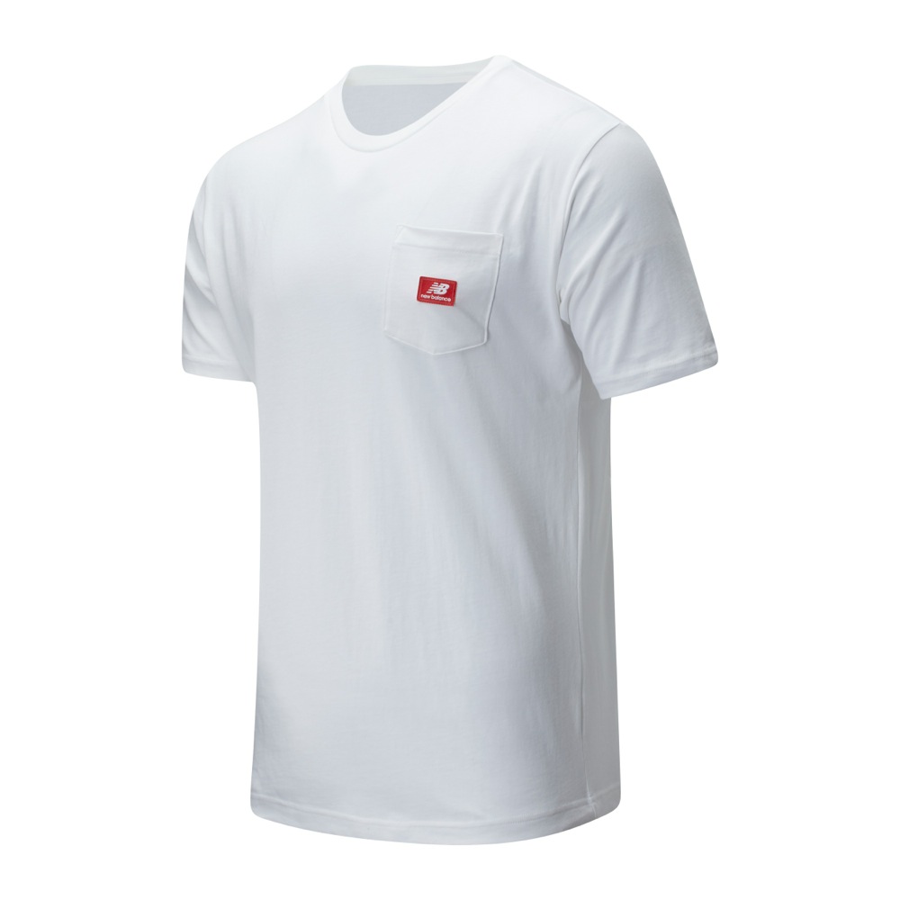 Camisa de hombre New Balance Athletics Blanco