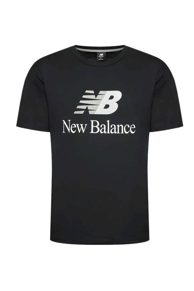 Camisa de hombre New Balance Essentials Celebrate Negro