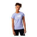 Camisa de mujer New Balance Essentials Morado