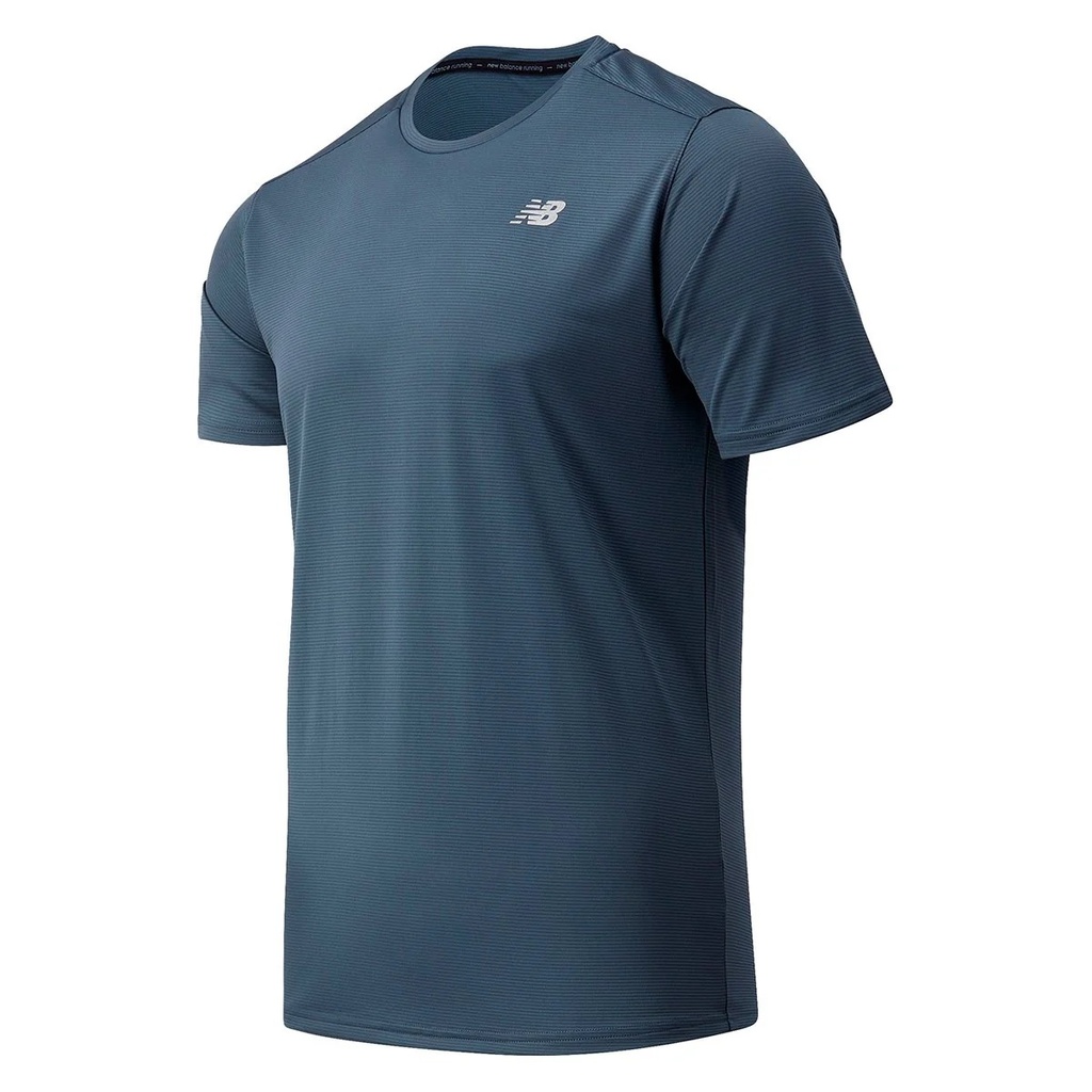 Camisa de hombre New Balance Accelerate Azul Marino