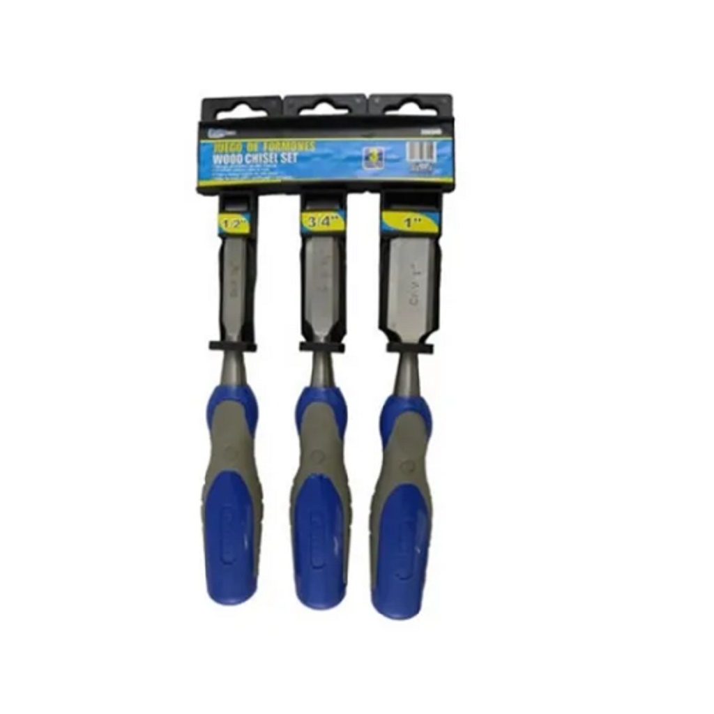 Juego de Formones Brufer de 1/2" a 1"