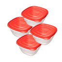 Set de 4 Recipientes con tapa (5.2C) Rubbermaid