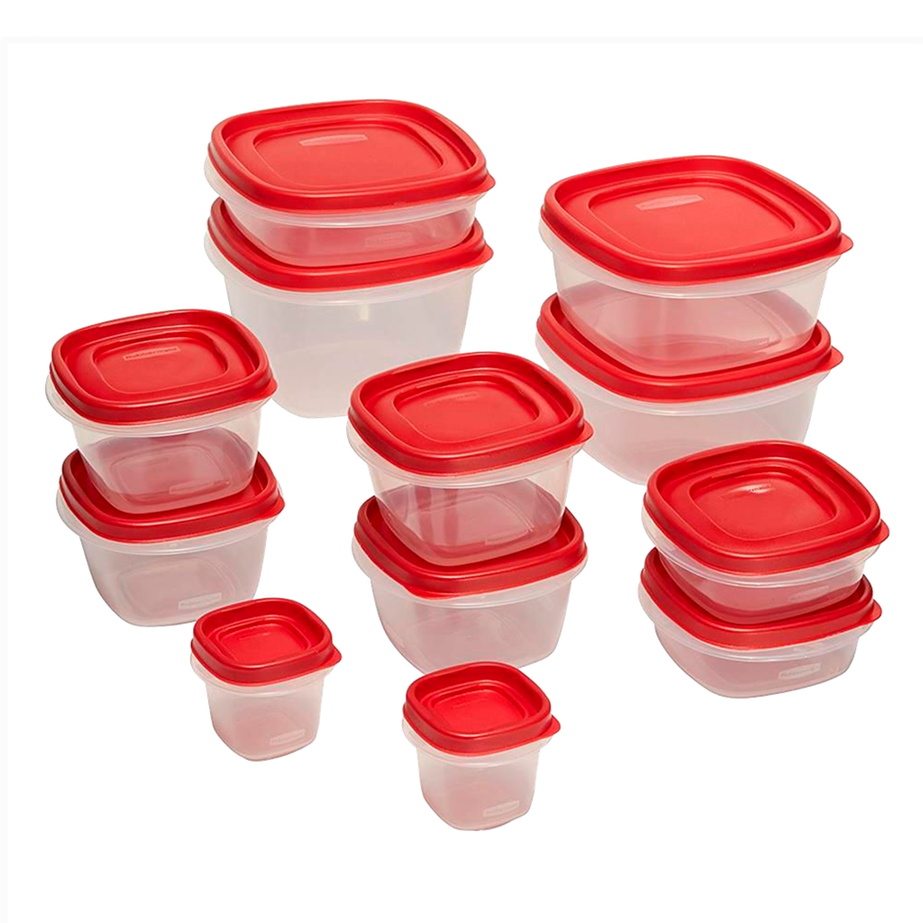 [2066470] Set de 24 Recipientes con tapa diferentes tamaños Take Alongs Rubbermaid