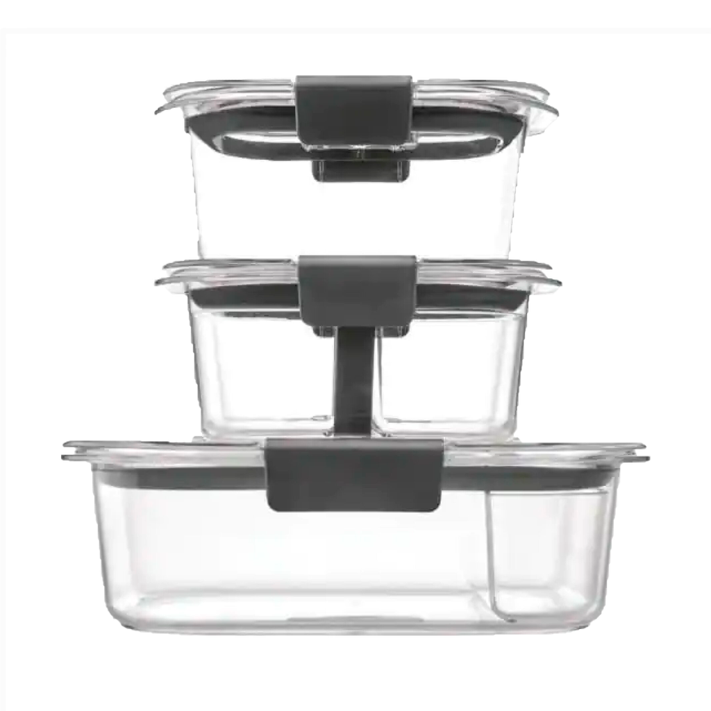 Set de Envases 10 Piezas Con Cierre Hermético Brilliance Rubbermaid