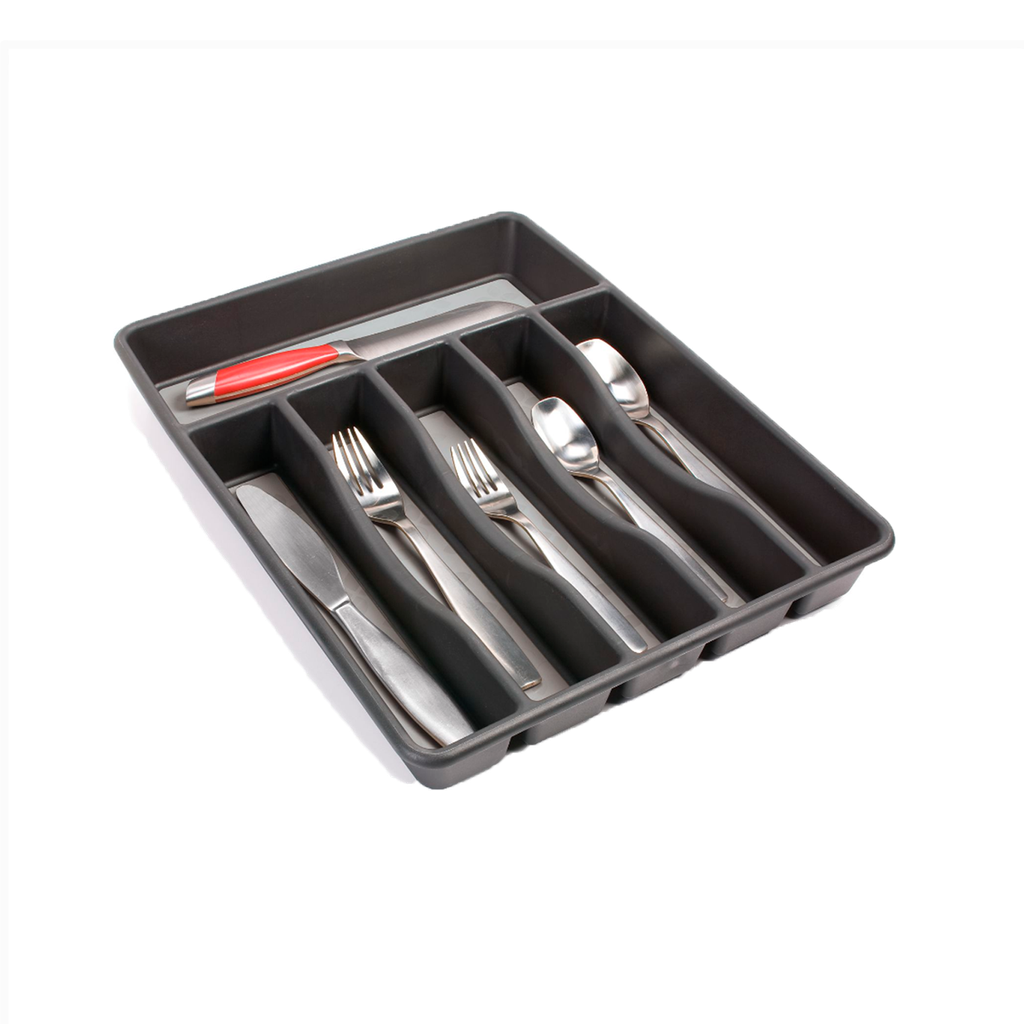 [1994536] Organizador de cubiertos No-Slip Gris Rubbermaid