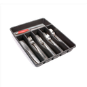 Organizador de cubiertos No-Slip Gris Rubbermaid