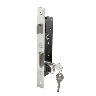 Cerradura Chapa PicoLoro Cisa de 16 mm con Cilindro de 38 mm
