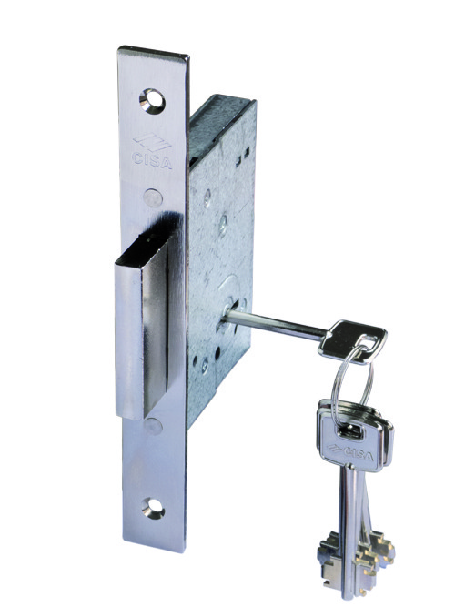 Cerradura Chapa incrustar Cisa Alta Seguridad Doppia Mappa 57220 45mm