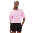 Camiseta de Mujer New Balance Essentials Graphic Rosado