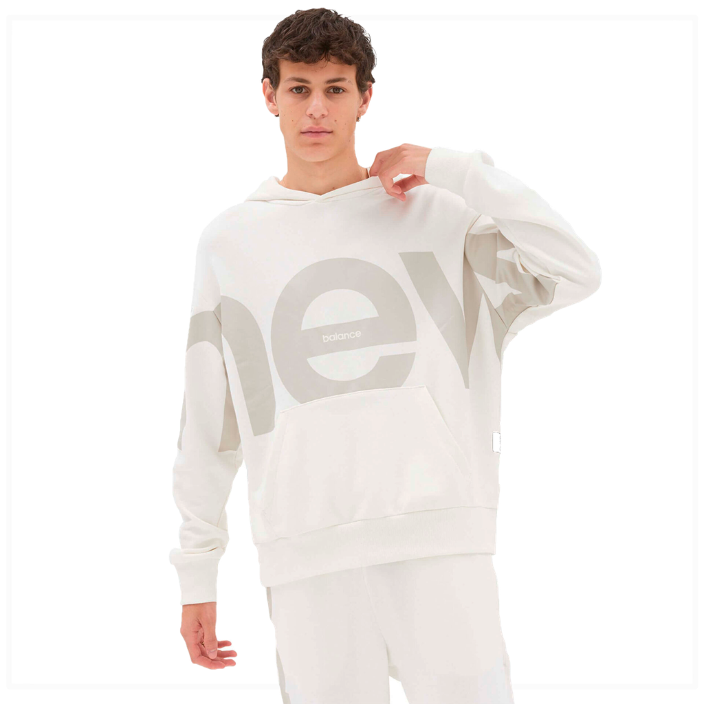 Sueter New Balance Athletics Unisex Out of Bounds Blanco