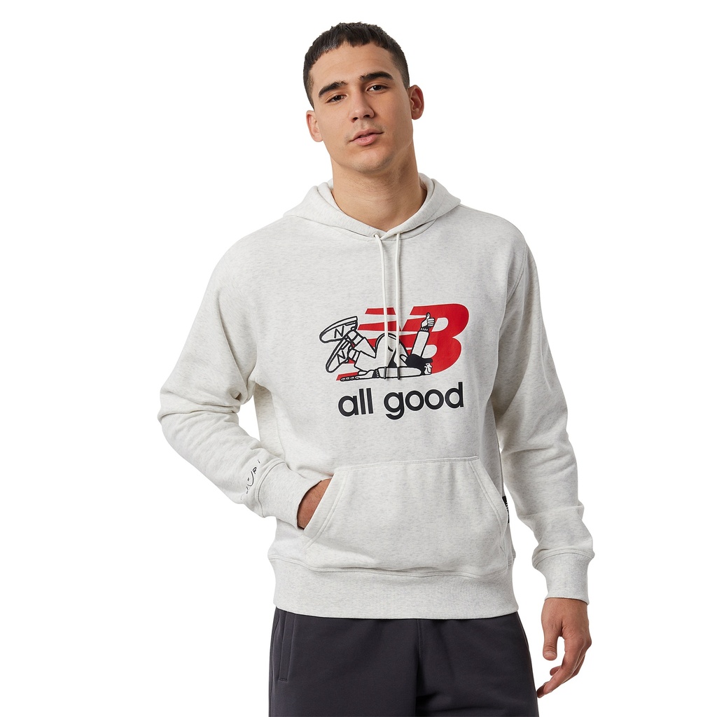 Sueter de Hombre New Balance Athletics Seb Curi All Good Blanca