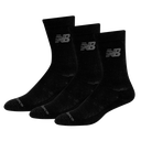 **Media Alta New Balance Unisex 3 Pack Negro