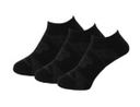 Media Corta Performance No Show 3 Pack Negro