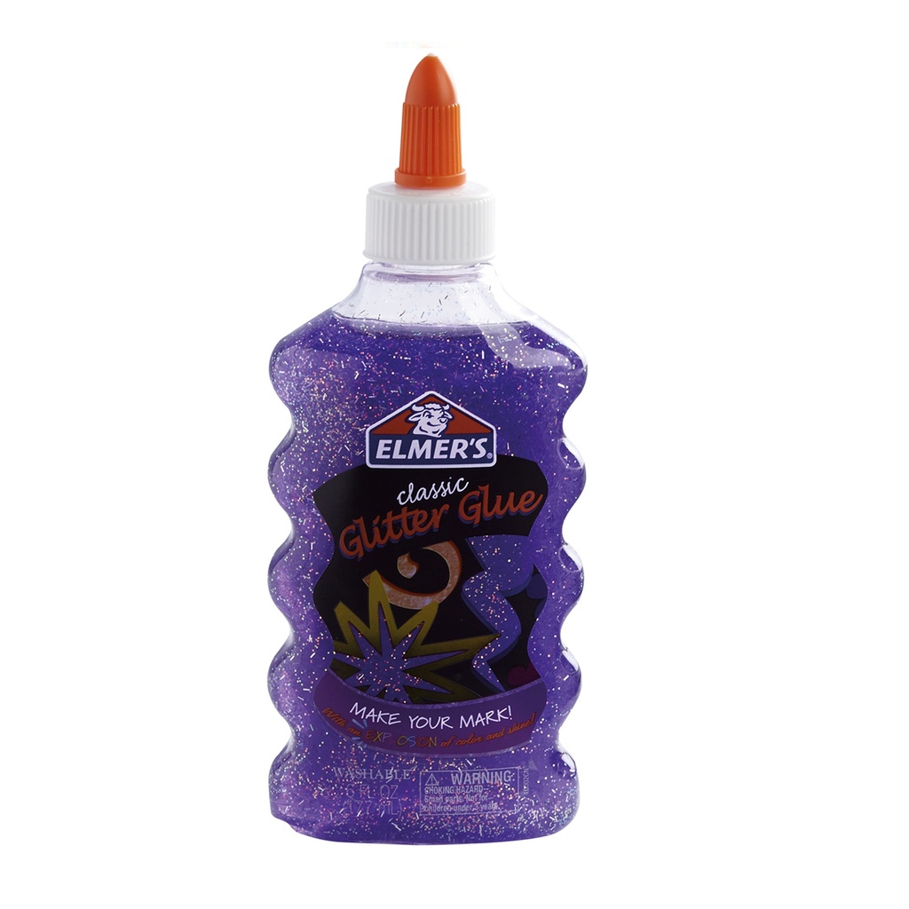 Pega Elmer's Glitter Purple 18PK/100 6Oz (copiar)