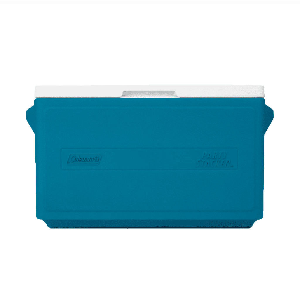 Cava portátil Coleman Chiller™ Party Stacker™ capacidad 48 latas Azul 