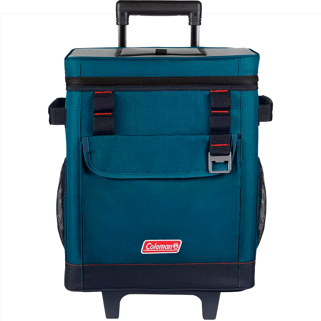 Bolso Termico con ruedas Coleman capacidad 42 latas Azul/Negro