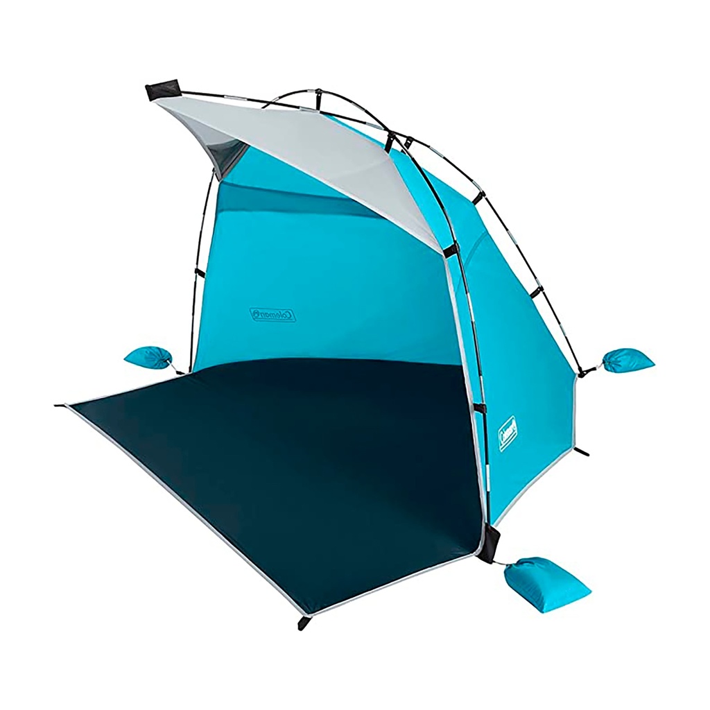 [2000037508] Toldo Coleman para playa Skyshade Azul con Gris