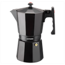 Cafetera Greca Magefesa Aluminio Negra 6 Tazas