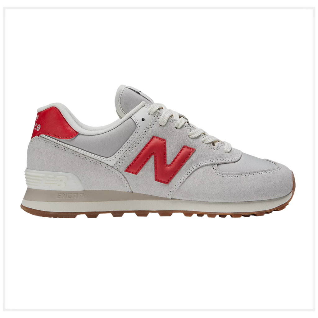 Zapato de Hombre New Balance 574 Vinotinto/Blanco (copiar)