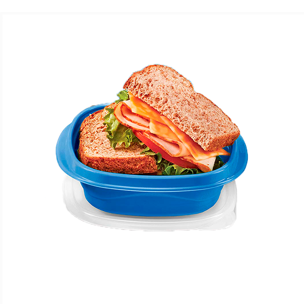 Set de Envases 6 piezas TakeAlongs Rubbermaid (Azul 555 ml) (copiar)
