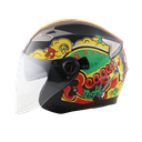 Casco Semi Integral Edge Helmet Jaguar Reggae Doble Visor