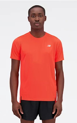 Camiseta manga corta New Balance Accelerate Anaranjado (8 unidades)