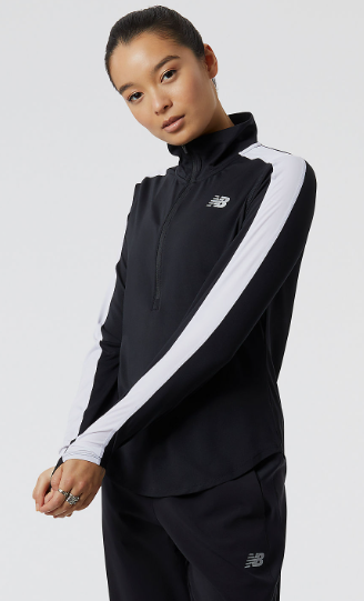 Camiseta manga larga Mujer New Balance Accelerate Negro (8 unidades)