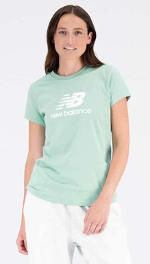 Camiseta manga corta Mujer New Balance Essentials Stacked Logo