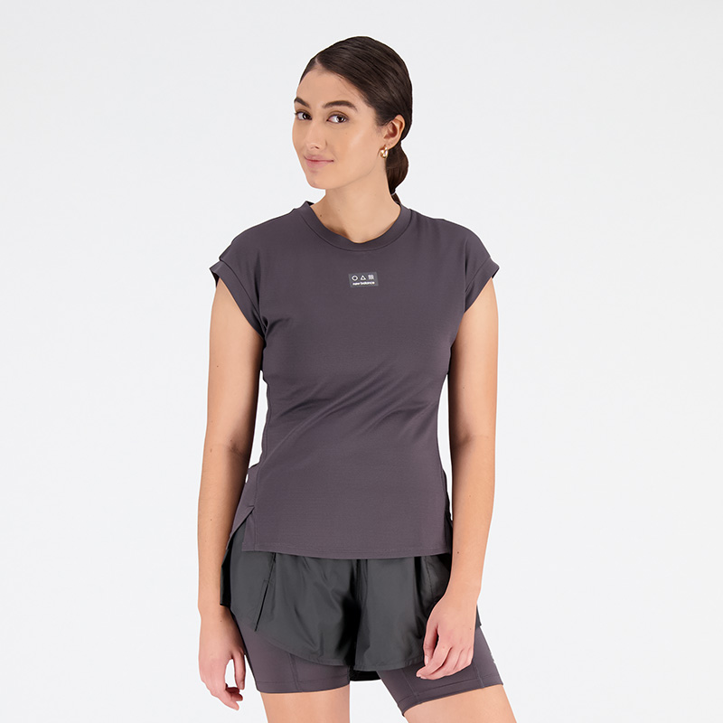 Camiseta manga corta Mujer New Balance Impact Run AT N-Vent