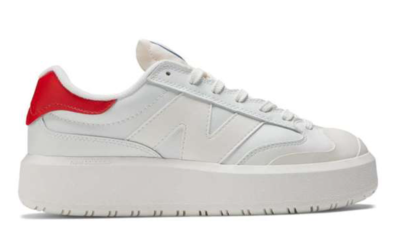 Zapato Lifestyle New Balance CT302 Blanco y Rojo (12 pares)