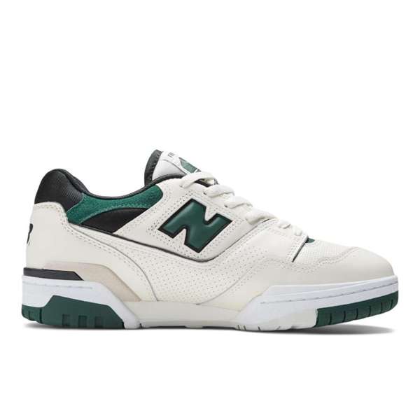 Zapato Lifestyle New Balance 550 Blanco y Verde (12 pares)