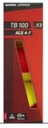 [TB100] Pelota de Tenis Transicion Artengo Punto Rojo X3