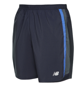 Short 7 pulgadas New Balance Accelerate Azul Marino/Gris (8 unidades)