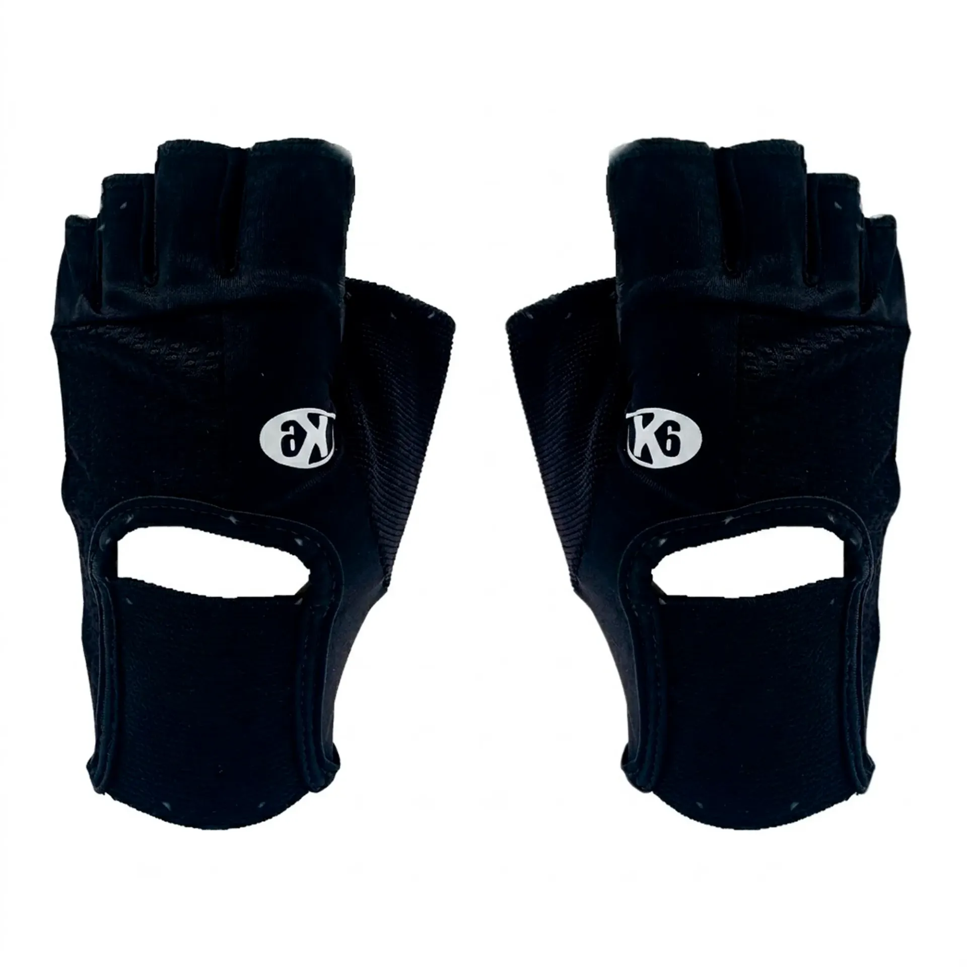 [65129-L] Guante para Training K6 Fitwave (Negro y Blanco, L)